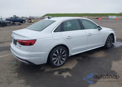 2021 Audi A4 Premium 40 Tfsi Quattro S Tronic from USA, damaged, VIN WAUABAF42MA029561